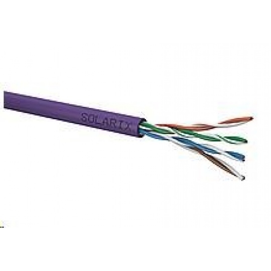 Instalační kabel Solarix UTP, Cat5E, drát, LSOH, box 500m SXKD-5E-UTP-LSOH