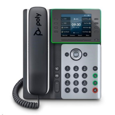 Poly Edge E300 IP Phone and PoE-enabled