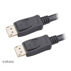 BAZAR - AKASA kabel DisplayPort na DisplayPort 8K@60Hz, v1.4, 5m - Poškozený obal (Komplet) BAZAR - AKASA kabel DisplayPort na DisplayPort 8K@60Hz, v1.4, 5m - Poškozený obal (Komplet)