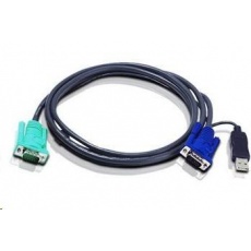 ATEN KVM sdružený kabel k CS-1708,1716, USB, 2m ATEN KVM sdružený kabel k CS-1708,1716, USB, 2m