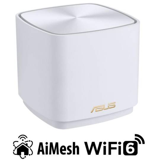 ASUS ZenWiFi XD4 Plus 1-pack white Wireless AX1800 Dual-band Mesh WiFi 6 System