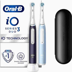 Oral-B iO Series 3 Duo Black/Blue Zubní kartáček Oral-B iO Series 3 Duo Black/Blue Zubní kartáček