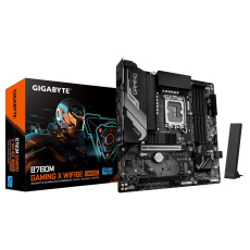 GIGABYTE MB Sc LGA1700 B760M GAMING X WIFI6E GEN5, Intel B760, 4xDDR5, 1xDP, 1xHDMI, WiFi, mATX