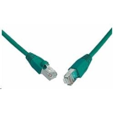Solarix Patch kabel CAT6 SFTP PVC 5m zelený snag-proof C6-315GR-5MB Solarix Patch kabel CAT6 SFTP PVC 5m zelený snag-proof C6-315GR-5MB