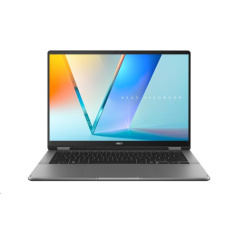 ASUS NTB Vivobook 14 Flip (TP3407SA-OLED003W), Ultra 5-226V, 14" 1920 x 1200, 16GB, 512GB SSD, Intel Arc, W11 Home, Gray ASUS NTB Vivobook 14 Flip (TP3407SA-OLED003W), Ultra 5-226V, 14" 1920 x 1200, 16GB, 512GB SSD, Intel Arc, W11 Home, Gray