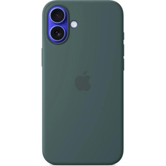 APPLE iPhone 16 Plus Silicone Case with MagSafe - Lake Green