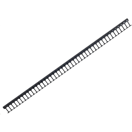 TRITON vertikální vyvazovací panel 22U, jednořadý, pro rozvaděče šířky 600/800mm z řady RMA, RZA, RDA, RTA, RYA, černý