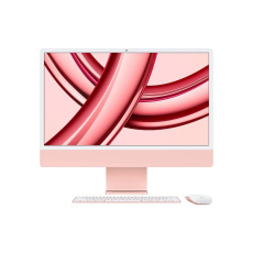 APPLE 24-inch iMac with Retina 4.5K display: M3 chip with 8-core CPU and 10-core GPU, 256GB SSD - Pink APPLE 24-inch iMac with Retina 4.5K display: M3 chip with 8-core CPU and 10-core GPU, 256GB SSD - Pink
