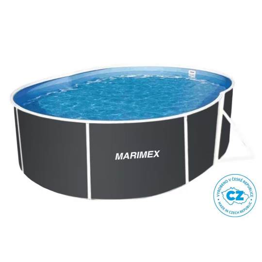 Marimex Bazén Orlando Premium DL 3,66 x 5,48 x 1,22 m - GRAPHIT, bazén, fólie