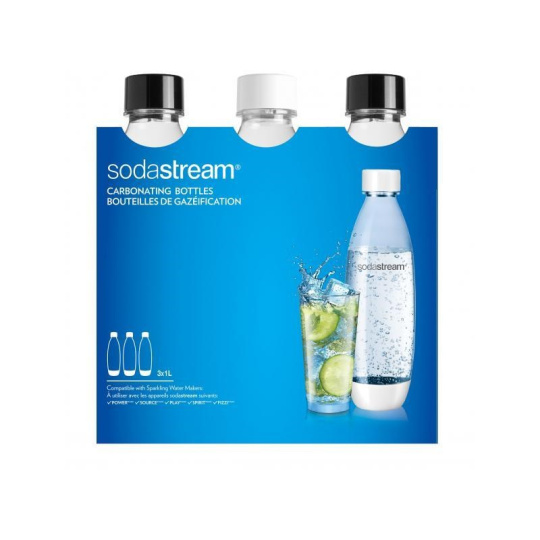 BAZAR - SodaStream láhve, plastové, 3 kusy - Poškozený obal (Komplet) BAZAR - SodaStream láhve, plastové, 3 kusy - Poškozený obal (Komplet)