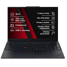 BAZAR - LENOVO NTB ThinkPad E16 AMD G3 - Ryzen5 220,16GB,512SSD,bezOS - Rozbaleno
