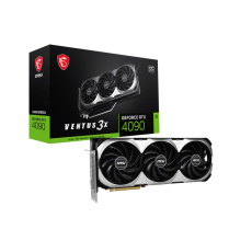MSI VGA NVIDIA GeForce RTX 4090 VENTUS 3X 24G OC, RTX 4090, 24GB GDDR6X, 3xDP, 1xHDMI MSI VGA NVIDIA GeForce RTX 4090 VENTUS 3X 24G OC, RTX 4090, 24GB GDDR6X, 3xDP, 1xHDMI