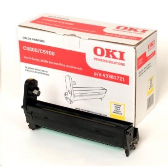 Oki Obraz. válec pro žlutý toner do C5800/C5900/C5550 MFP (20k)