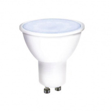 Solight LED žárovka, bodová , 7W, GU10, 6000K, 595lm, bílá