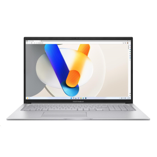 ASUS NTB Vivobook 17 (X1704VA-AU527W), i5-1334U, 17.3" 1920x1080, 16GB, 1TB SSD, Intel Iris, W11 Home, Cool Silver