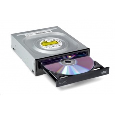 HITACHI LG - interní mechanika DVD-W/CD-RW/DVD±R/±RW/RAM/M-DISC GH24NSD5, 24x SATA, Black, bulk bez SW