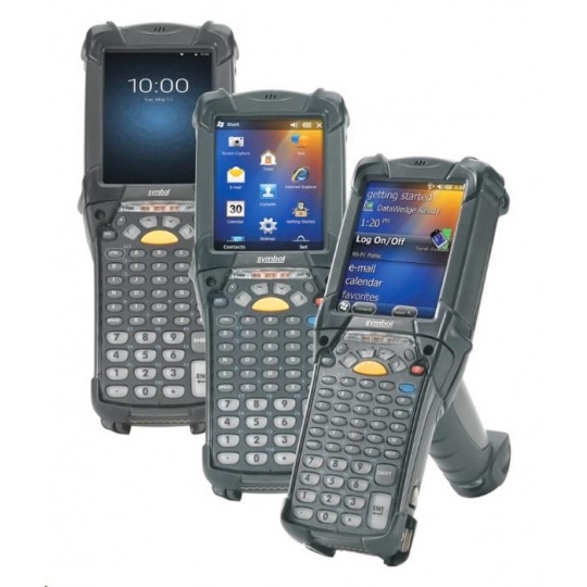 Zebra MC9200 standard, 2D, SR, BT, Wi-Fi, VT Emu., Gun, disp.