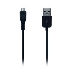 CONNECT IT Wirez kabel HQ microUSB - USB, černý, 2m