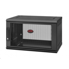 APC NetShelter WX 6U Single Hinged Wall-mount Enclosure 400mm Deep APC NetShelter WX 6U Single Hinged Wall-mount Enclosure 400mm Deep
