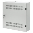 Intellinet Low-Profile 19" Cabinet, 4U Horizontal and 2U Vertical Rails, nástěnný rozvaděč, šedý