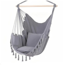 2Kids Toys Závěsné houpací křeslo šedé