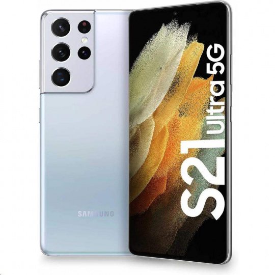 Samsung Galaxy S21 Ultra (G998), 256 GB, 5G, DS, EU, Silver