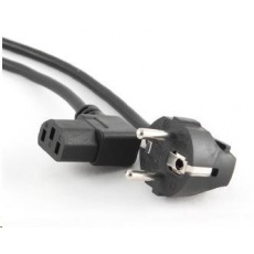 GEMBIRD Kabel napájecí pravoúhlý VDE 220/230V 1,8m GEMBIRD Kabel napájecí pravoúhlý VDE 220/230V 1,8m