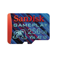 SanDisk MicroSDXC karta 256GB GamePlay (R:190/W:130 MB/s, UHS-I, V30, A2)