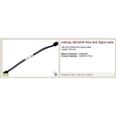 FUJITSU RAID Upgrade kit - pro TX1330M5 s CP500i - pro HDD číislo 5 až 8 - OB-SATA / RAID SAS signal cable FUJITSU RAID Upgrade kit - pro TX1330M5 s CP500i - pro HDD číislo 5 až 8 - OB-SATA / RAID SAS signal cable