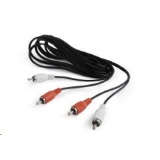 GEMBIRD Kabel přípojný 2xcinch/2xcinch, 1,8m audio GEMBIRD Kabel přípojný 2xcinch/2xcinch, 1,8m audio