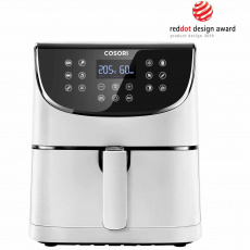 Cosori CP158-AF PREMIUM – 5.5L horkovzdušná fritéza + 5x špíz a gril. rošt, white Cosori CP158-AF PREMIUM – 5.5L horkovzdušná fritéza + 5x špíz a gril. rošt, white
