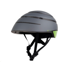 Acer Foldable Helmet (skládací helma), šedá se zeleným reflexním pruhem vzadu, velikost M (56-59 cm), 340 gr Acer Foldable Helmet (skládací helma), šedá se zeleným reflexním pruhem vzadu, velikost M (56-59 cm), 340 gr