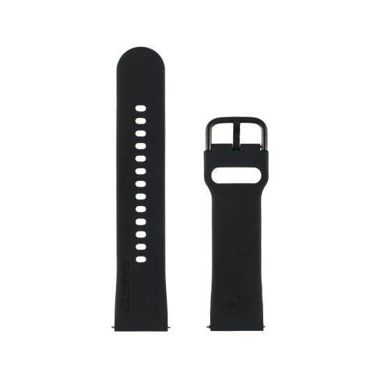 Garett řemínek 22 mm, černý