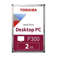 TOSHIBA HDD P300 Desktop PC (SMR) 2TB, SATA III, 7200 rpm, 256MB cache, 3,5", BULK TOSHIBA HDD P300 Desktop PC (SMR) 2TB, SATA III, 7200 rpm, 256MB cache, 3,5", BULK
