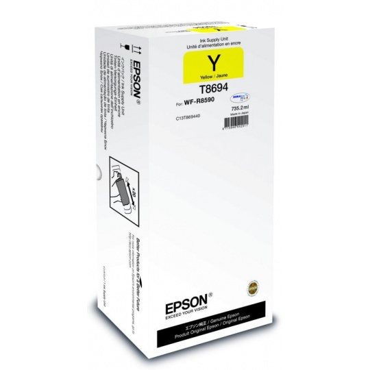 EPSON Ink bar Recharge XXL for A3 – 75.000str. Yellow 735,2 ml