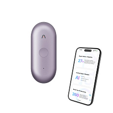 PLAUD Note Pin S Purple - AI hlasový záznamník + náramek a šňůrka na krk PLAUD Note Pin S Purple - AI hlasový záznamník + náramek a šňůrka na krk