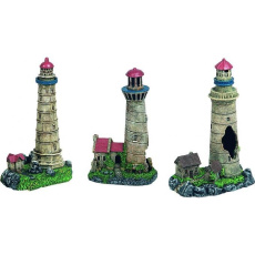 FLAMINGO akvarijní dekorace LIGHTHOUSE WITH HOUSE