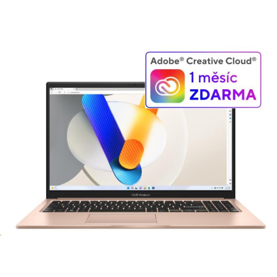 ASUS NTB Vivobook 15 (X1504VA-NJ1718W), i5-1334U, 15.6" 1920 x 1080, 16GB, 512GB SSD, Iris X, W11 Home, Cotta