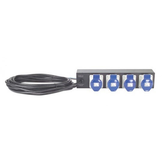 APC Rack PDU, Basic, Extender, 2U, 32A, 230V, (4) IEC-309-32, Hard Wire 3-wire 8.53m