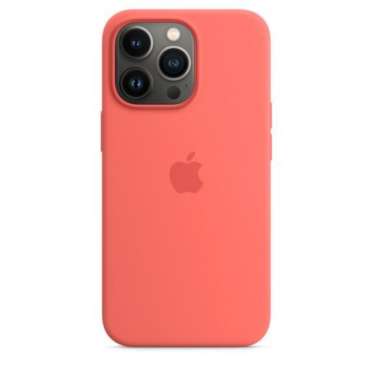 APPLE iPhone 13 Pro Silicone Case with MagSafe – Pink Pomelo