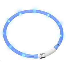 KARLIE svit.LED obojek pro psy 70cm modry KARLIE svit.LED obojek pro psy 70cm modry