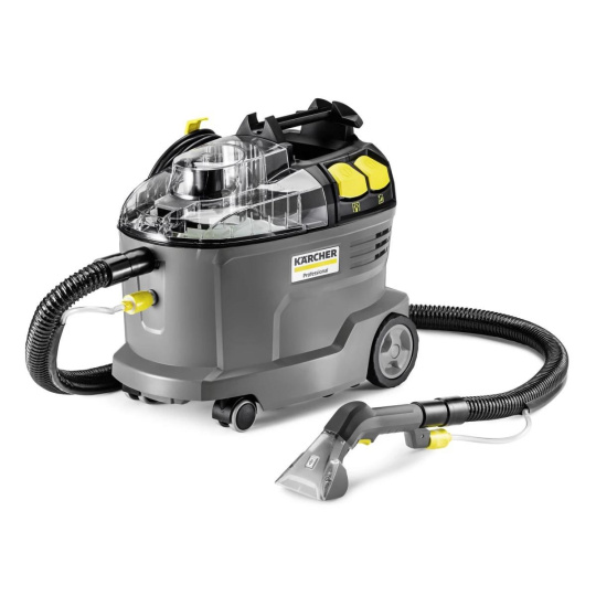 BAZAR - Karcher Puzzi 8/1 C čistič čalounění, 1200 W, vyjímatelná nádoba, 1 l/min, 1 bar, vyjímatelná nádoba - Po opravě BAZAR - Karcher Puzzi 8/1 C čistič čalounění, 1200 W, vyjímatelná nádoba, 1 l/min, 1 bar, vyjímatelná nádoba - Po opravě
