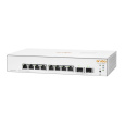 HPE Networking Instant On Switch 8p Gigabit 2p SFP (fanless)  1 9 3 0