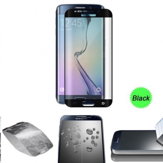 Aligator ochrana displeje Glass Full Cover pro Samsung Galaxy S7 Edge, černá