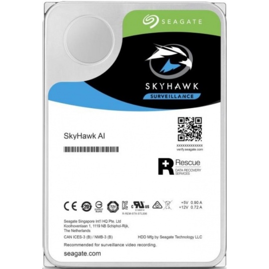 SEAGATE HDD SKYHAWK AI - 8TB SATAIII 7200RPM, 256MB cache