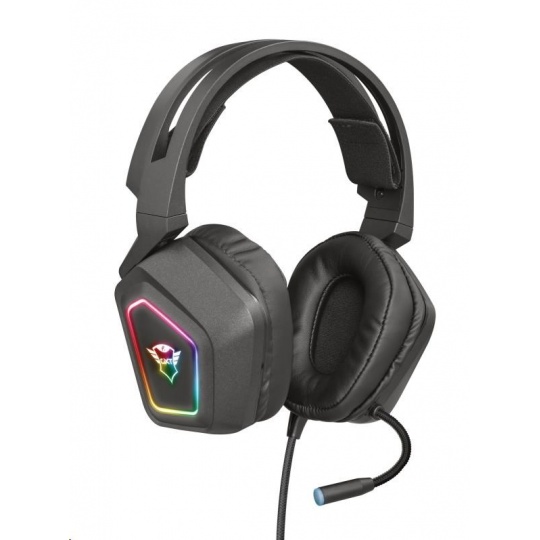 TRUST Sluchátka s mikrofonem GXT 450 Blizz RGB 7.1 Surround Gaming Headset