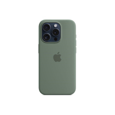 APPLE iPhone 15 Pro Silicone Case with MagSafe - Cypress APPLE iPhone 15 Pro Silicone Case with MagSafe - Cypress