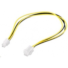 PREMIUMCORD Kabel napájecí interní 4pin, prodlužovací 37cm (1x P4)