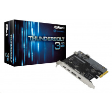 ASRock THUNDERBOLT 3 AIC R2.0, Intel JHL6540, 1xDP, 1xmDP ASRock THUNDERBOLT 3 AIC R2.0, Intel JHL6540, 1xDP, 1xmDP