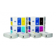 HP 80 Magenta DJ Ink Cart, 350 ml, C4847A HP 80 Magenta DJ Ink Cart, 350 ml, C4847A